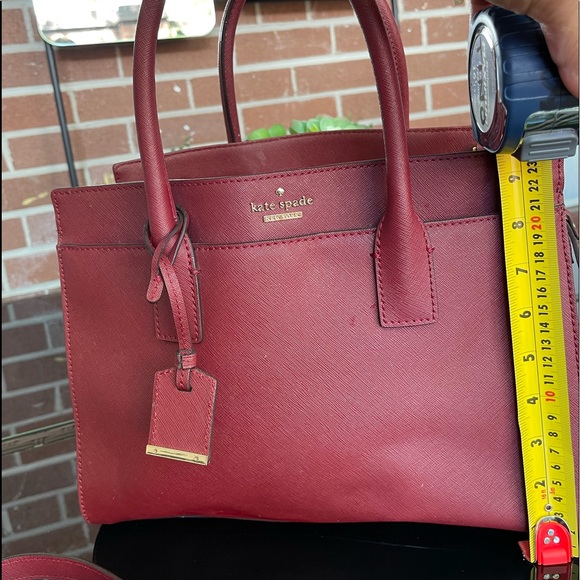 Kate Spade ♠️ Burgundy bag - Picture 3 of 8